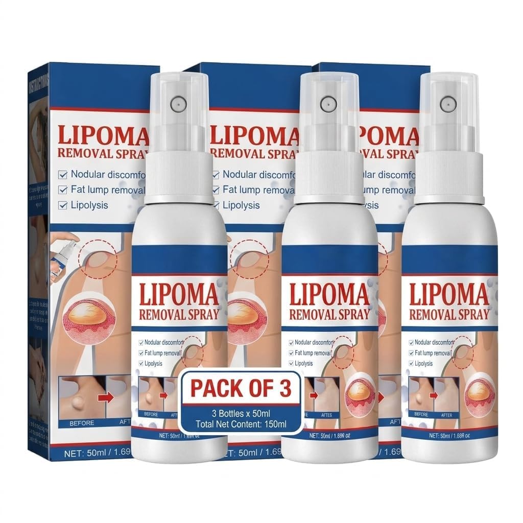 Lipoma Reduction Spray | Advanced Herbal Formula for Fatty Lump Care & Skin Smoothing (PACK OF 2)