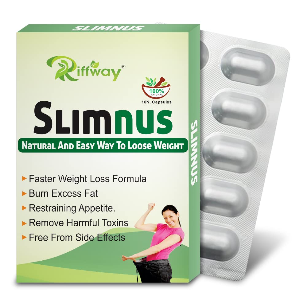 Slimnus Capsules | Reduce Extra Fat Without Diet & Exercise (100% Ayurvedic)