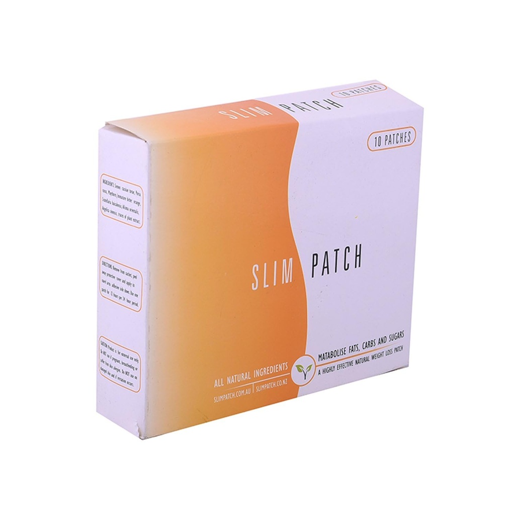 Slim Patch for Navel Application, 10 Patches, External Use Adhesive Patch