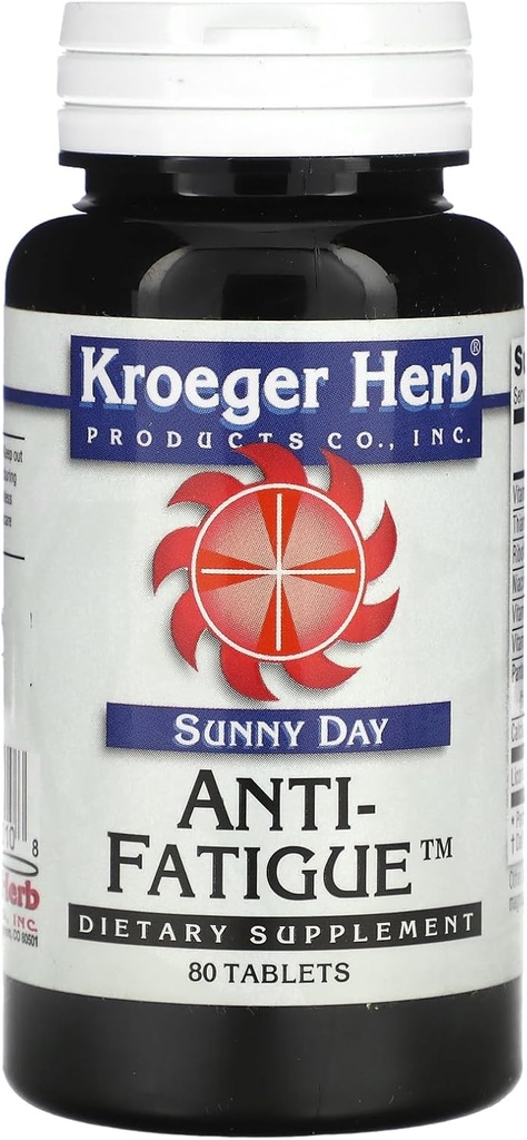 Kroeger Herb Anti-Fatigue, 80 Conte