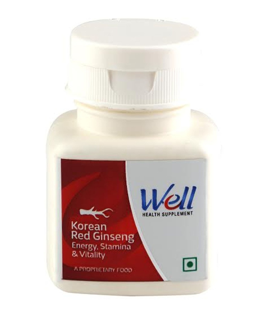 KRUM ModiCare Korean Red Ginseng Superfood - 60 Tablets 300 mg (6 Yrs Old, 3)