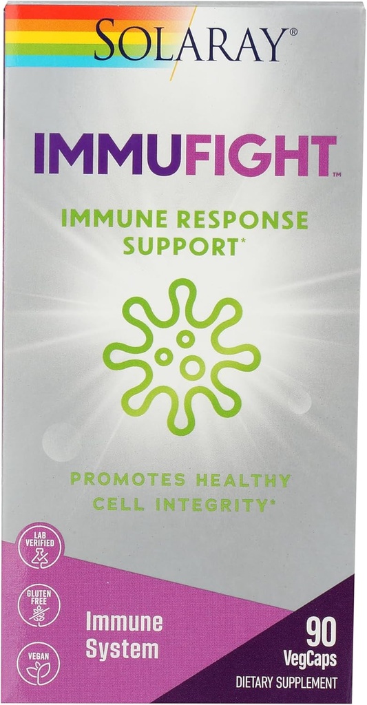 SOLARAY ImmuFightTM, Supporto di risposta immunitaria, 90 VegCaps