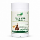 Flax Seed Omega 3 Capsules | Plant-Based Omega 3 Supplement for Heart, Immune & Overall Wellness Support | Vegan, GMO Free | 60 Veg Capsules