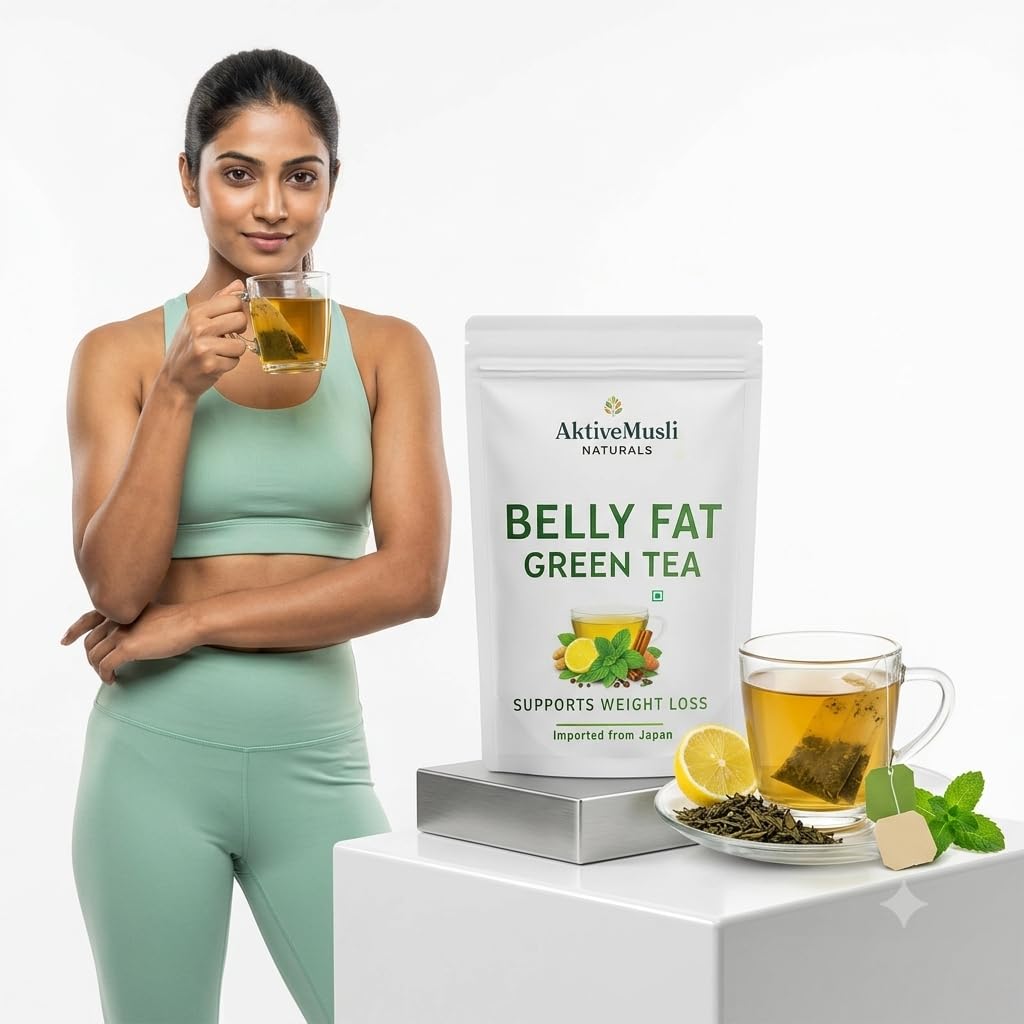 Bally fat Green Tea for Belly Fat Loss Drink for Active Lifestyle Green Tea