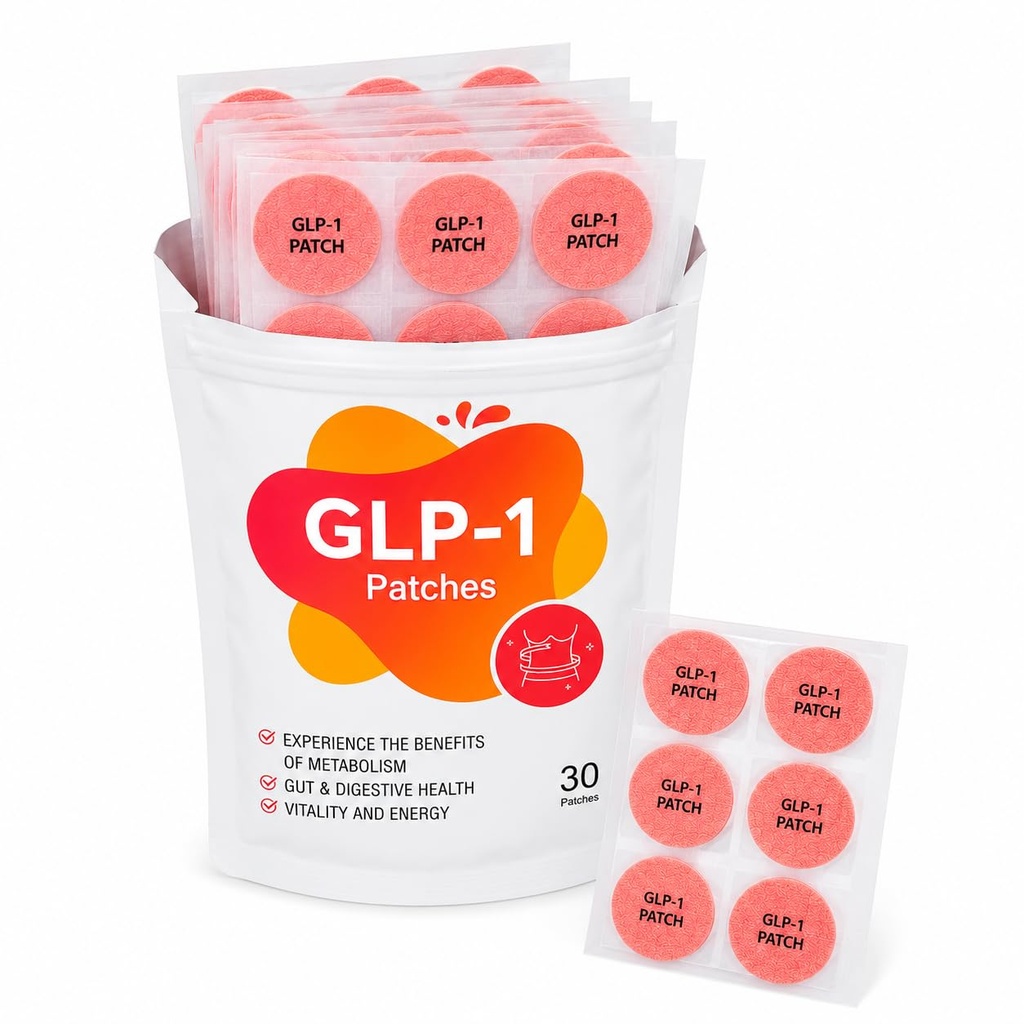 Wellness Patches, 30 Daily Adhesive Wellness, Easy-to-Apply Skin Patches for Daily Routine, Comfortable Long-Lasting Adhesive For Travel Friendly (30 Patch)