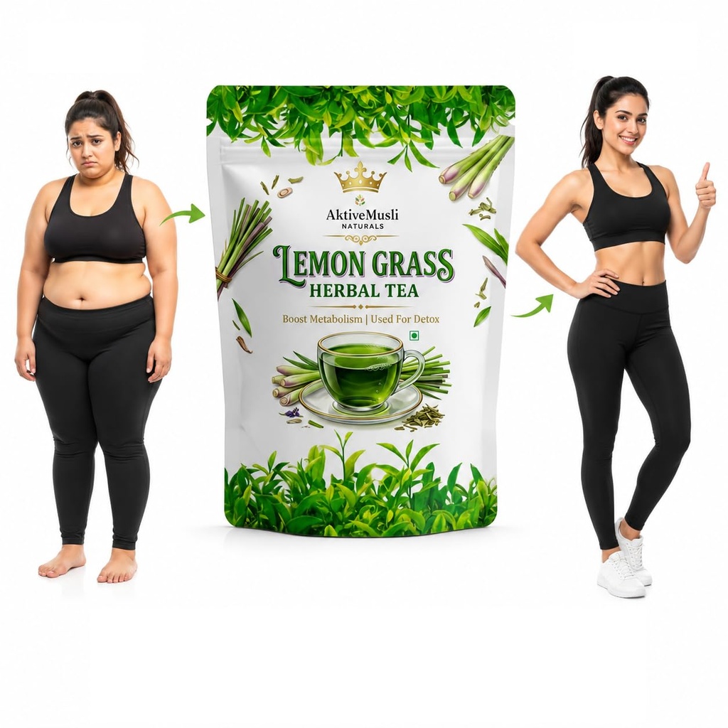 Lemongrass Herbal Tea Leaves Boost Metabolism Used for Detox green tea