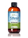 NutriNoche Colloïdal Argent Liquid - Argent Premium pour le support immunitaire - Plata organique Coloïdal para Tomar - 99,99% Nano particules ultra pures pour l'absorption optimale - 30 ppm 8 oz