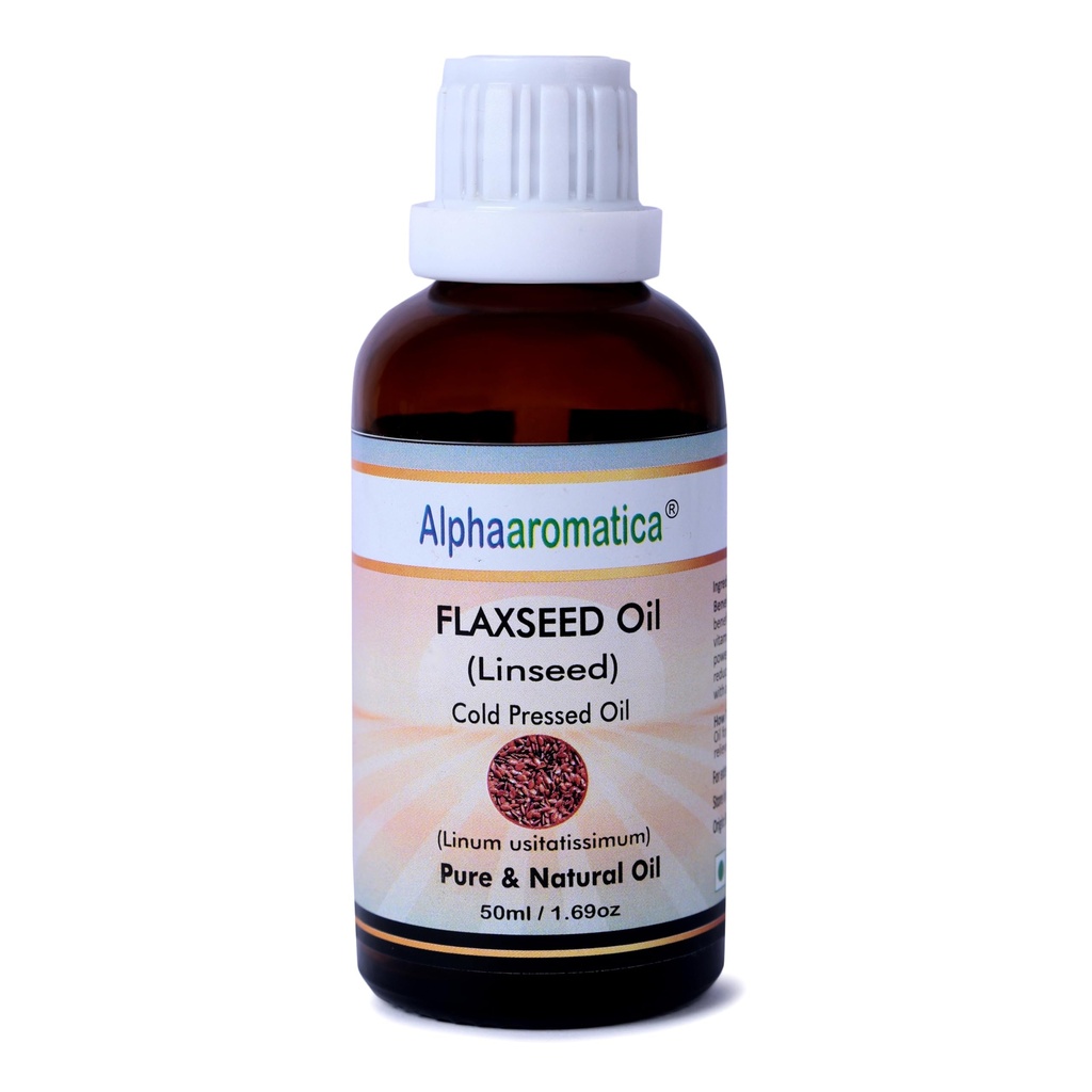 Flaxseed Oil 50ml | Alsi ka Tel | 100% Pure and Natural | Aromatherapeutic
