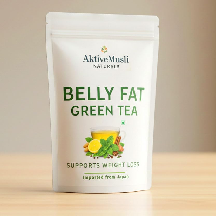 Tummy Fat Loss Green Tea For Boosts Metabolism, Aids Digestion, Reduces Stress And Supports Weight Loss