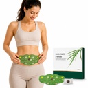 Japanese Herbal Slimming Belly Button Patch for Waist Support | Balance Sticker with Plant Based Formula, Comfortable Adhesive Wear & Easy Topical Body Care | Pack of 5