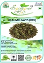 Organicgreen Herb Brahmi Leaves Water Hyssop dry Bhrami leaf Brahmi Booti - Bacopa Monnieri Linn - Centella Asiatica Linn - Indian Pennywort Dry (200 Gms)