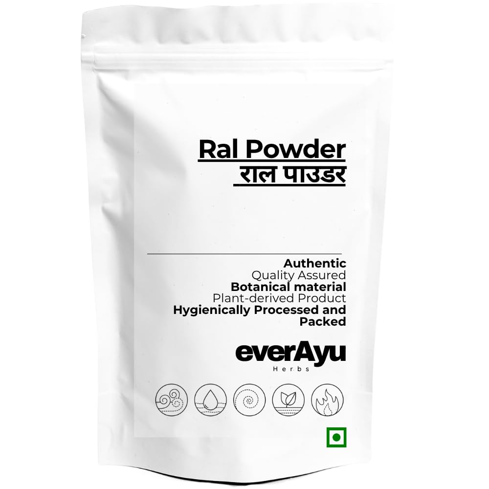 Raal Powder 100gm – Ral Gum Powder | Raal Gum | Raw Ral Herb | Natural Herbal Resin