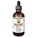 Hawaii Pharm Maca Root Alcohol-Free Liquid Extract, Organic Maca (Lepidium Meyenii) Ganz getrocknete Pflanze Glycerite natürliche Kräuterergänzung, USA 2oz