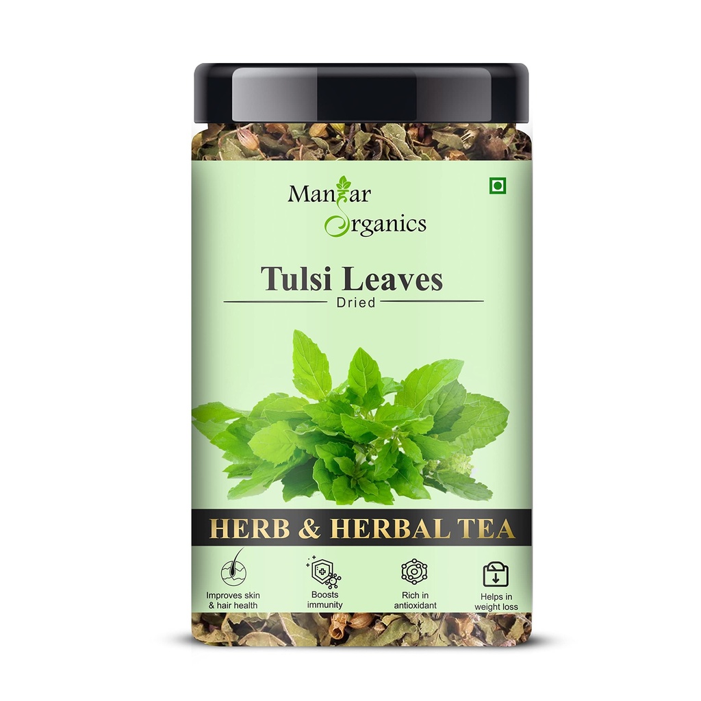 ManHar Organics Dried Tulsi Leaves 120g