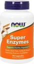 NOW Super Enzymes, 90 Capsules (Pack of 2)