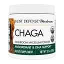 Polvere di Chaga della difesa dell'ospite - Supplemento di supporto del sistema immunitario - Polvere di funghi Chaga per il supporto di attività antiossidante - Supplemento di funghi dietetici - 3.5 oz (66 Serve)*