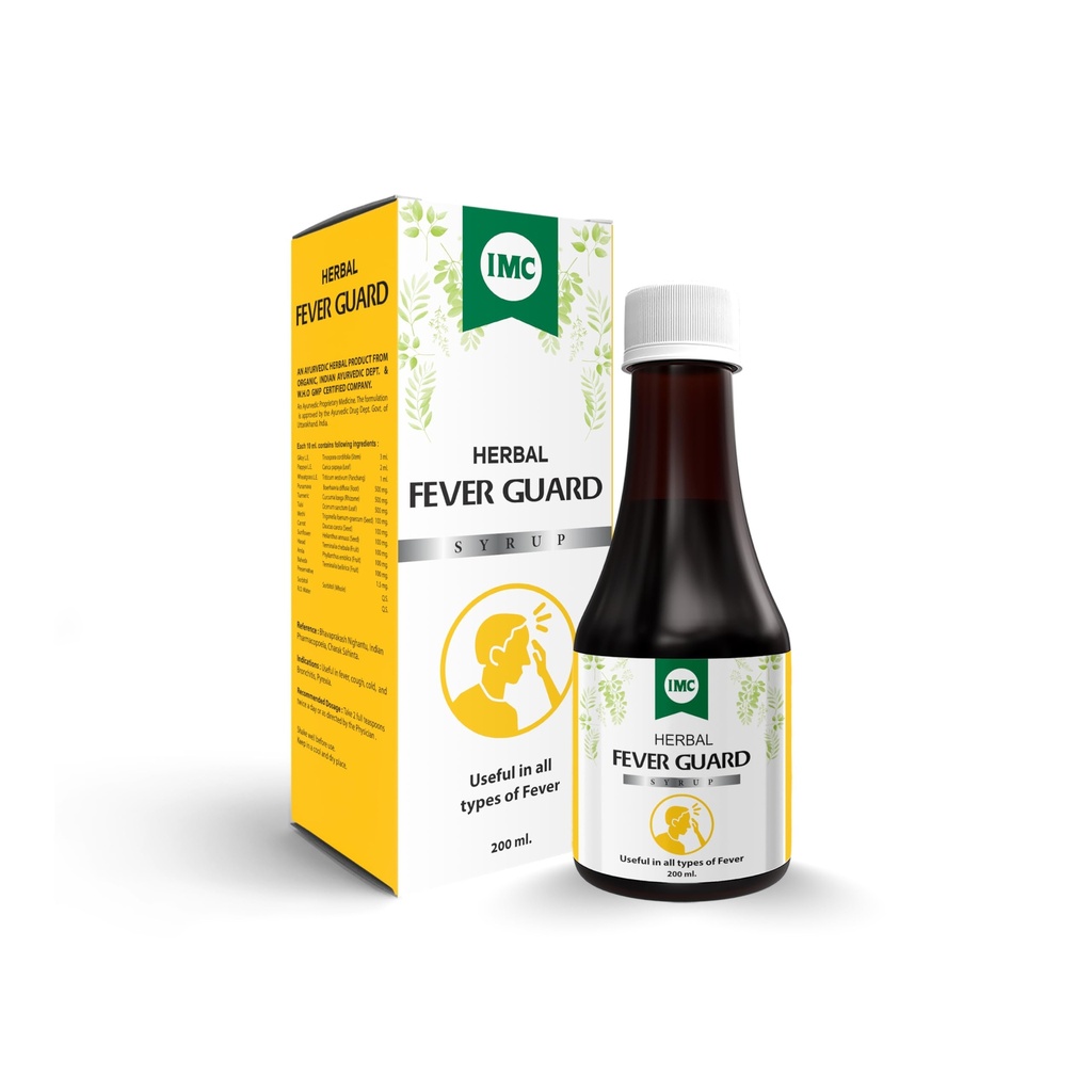 IMC Herbal Fever Guard | One-Stop Solution for All Fevers, Boosts Immunity (200 ml)