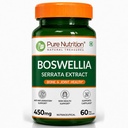 Pure Nutrition Boswellia Serrata Supplements 450mg | Boswellia Serrata Capsules For Men & Women Supports Joint & Bone Health, Reduces Inflammation & Stiffness | Boosts Immunity & Skin Health – 60 Veg Capsules