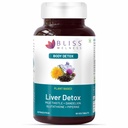 Bliss Welness Liver Detox | Milk Thistle, Silymarin Dandelion, Glutathione, Piperine Extract | Liver Protection | Liver Support Refresher Care Detox Cleansing Health Supplement (1 Month Pack (60 Tablets))