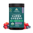 Antica Nutrizione SuperGreens Polvere con Probiotici, Verdi di Gusto di Berry Organici, Realizzati con Frutta Reale, Verdura e Erbe, Digestivo ed Energy Support, 25 Serve, 6.7oz