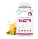 Aesthetic Calmnyx Melatonin 5mg Gummies for Adults | Sleep Support Supplement | Helps Fall Asleep Faster & Improve sleep Quality | Flavour Orange| 30 Gummies