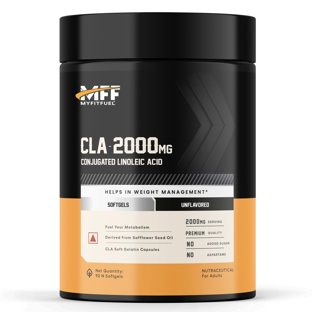 MyFitFuel CLA 2000mg, (90 Softgels), Supplement For Men & Women