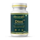 Dtox++ Holistic Detox Tablets | Ayurvedic Herbs + Spirulina + Probiotics | Gut Balance, Liver & Lymphatic Support | Gentle Cleansing & Daily Wellness | 60 Vegan Tablets