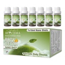 Body Detox Nano Shot | Ayurvedic Daily Cleanse Drink | Natural Body Detox, Digestion Support, Clear Skin & Immunity | 7×10ml Herbal Nano Shots | For Men & Women