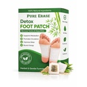 Herbal Detox Foot Pads, Natural Ingredients Foot Patch for Weight Loss, Stress Pain Relief, Detoxification and Remove Toxin, Sleep Patches with Ginger, Bamboo Vinegar Pad for Men & Women - 10 Pack