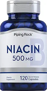 Piping Rock Niacin 500mg Flush-