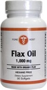 Huile de lin, 1000mg, 90 Softgels