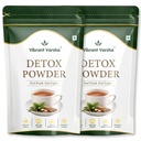 Premium Detox Powder for Digestion & Gut Health | Helps Relieve Bloating, Acidity & Constipation | Boosts Metabolism | 100% Natural | 100 Gram x 2