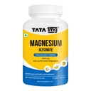 TATA 1mg Magnesium Glycinate Tablets | 2000mg | High Absorption Chelated form for Muscle Recovery, Sleep & Nerve Health | 2000mg Per Serving – 120 Veg Tablets