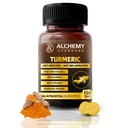 Turmeric Extract Tablets by Alchemy Ayurcare – 120 Tablets | 95% Curcuminoids with Black Pepper for Absorption | Joint, Inflammation & Immunity Support | Natural Herbal Supplement for Men & Women