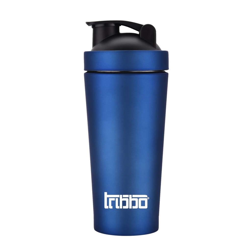 TB Stainless Steel Shaker 750 ml Shaker (Blue,Pack of 1, Steel)