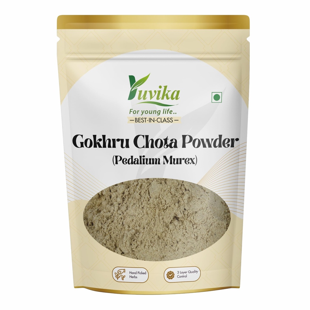 YUVIKA Gokhru Chota Powder - Gokhroo Chota - Tribulus Terrestris Seeds - Small Caltrops 100 Grams
