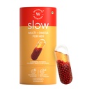 Wellbeing Nutrition Slow Multivitamin & Vegan Omega 3 for Women Biotin, CoQ10, B-Complex, Iron, Zinc, Chromium, +22 Vitamins & 10 Antioxidants | Skin Radiance, Energy, Metabolism, PMS |60 Veg Capsules