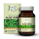 Just Jaivik Organic Aloe Vera Tablets 600 mg 60 count