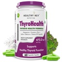 HealthyHey Nutrition ThyroHealth - Thyroid Health Formula - 475 mg per serving - 60 vegetable Capsules