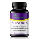 Gluco Shild Ayurvedic Blood Sugar Control Formula | Herbal Supplement for Glucose Regulation, Insulin Sensitivity & Heart Health | 60 Natural Capsules | gluco shield herb biotic