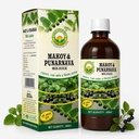 Basic Ayurveda Makoy & Punarnava Mix Juice 450ml | Enriched with Bhumi Amla | Supports Liver & Kidney Detox | Herbal Blend for Daily Wellness