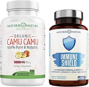 Madre Natura Organici Superfoods per Organic Living Immunity Duo