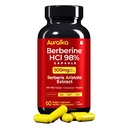 Berberine HCl 500mg Capsules | Berberine Supplement with Milk Thistle, Cinnamon & Black Pepper Extract | Supports Healthy Blood Sugar Levels, Liver Function & Weight Management | 60 Vegan Capsules