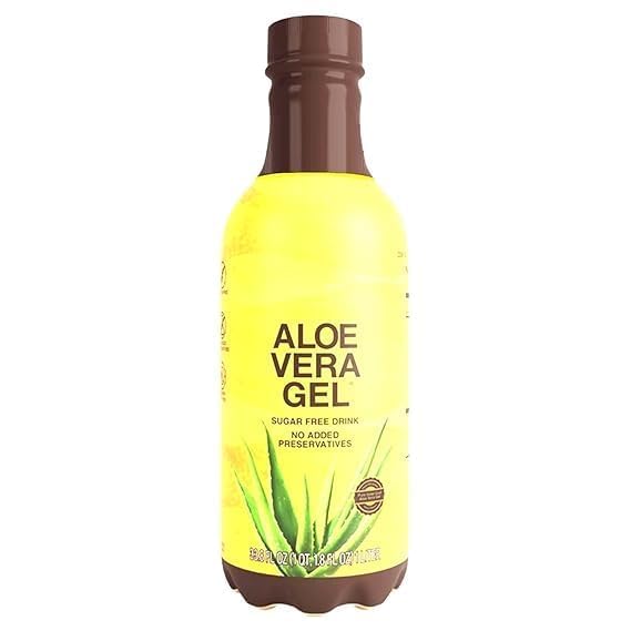 Aloe Vera Gel,Pure Inner Leaf Juice, 99.7% Aloe Content, Preservative-Free, 1 litter, 33.8 fl oz