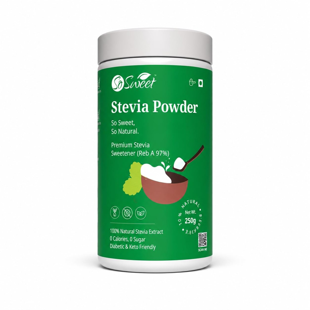 So Sweet Stevia Powder 250g | Sugar Free Sweetener | Sugar Substitute