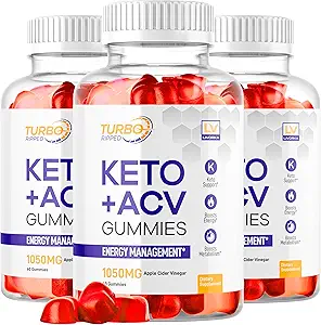 (3 Pack) Turbo Ripped Keto Weight Loss ACV Gummis, Turbo Ripped Keto ACV Gummis, Turbo Ripped Gummis, TurboRipped Keto ACV Apple Cider Essig Advanced Multivitamin Healthy s Gummys, 3 Monate
