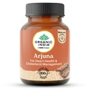 A TATA Product - Organic India Arjuna Capsules, 60 Capsules, Supports Heart Health, Whole Herb Formula*, Certified Organic, No Added Fillers or Chemicals