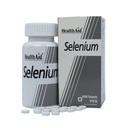 HealthAid Selenium Supplement | Yeast-Free Antioxidant for Immune & Thyroid Support | Promotes Cellular Protection & Heart Wellness | 60 Vegan Tablets(Pack of 1) | For Men & Women