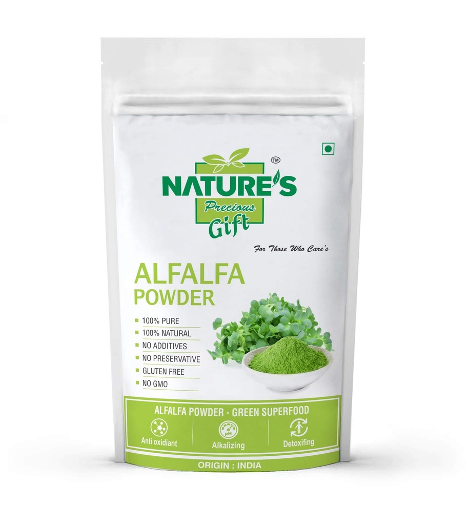 NATURE'S Precious Gift Alfalfa Powder - 100 gm