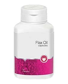 Flax oil Capsules, Golden Flaxseed Oil Supplement, 90 Capsules